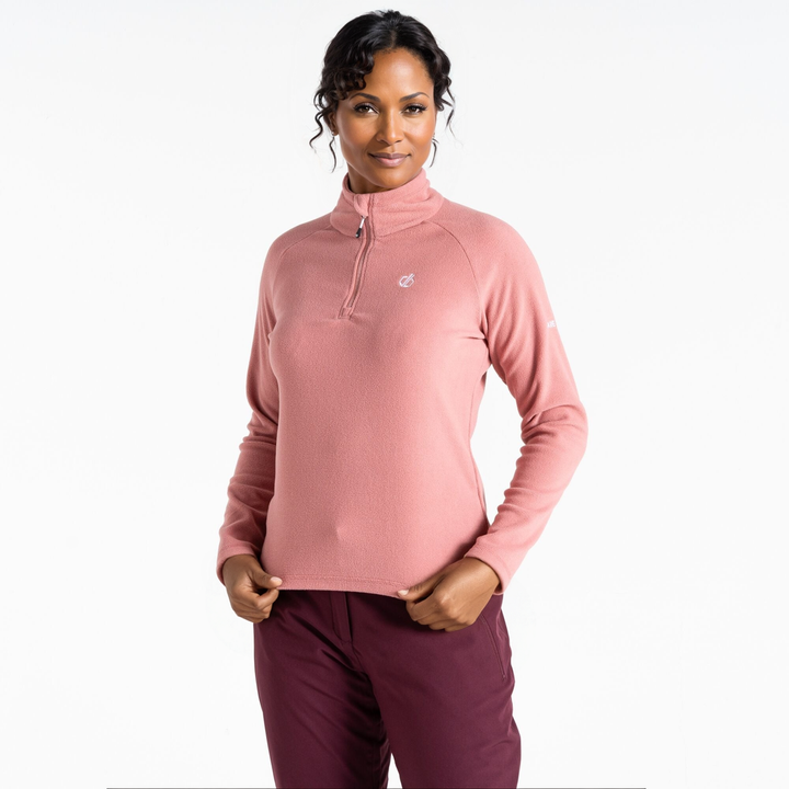 Zip Neck Fleece Top