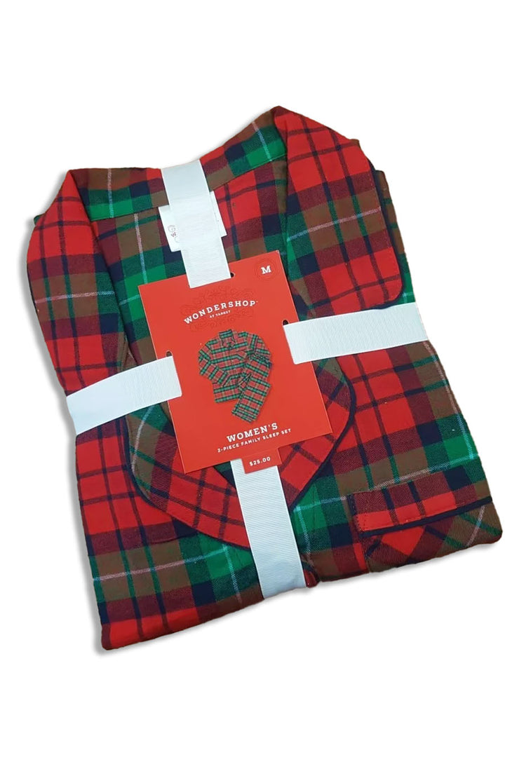 Cotton Tartan Check Pyjama Set