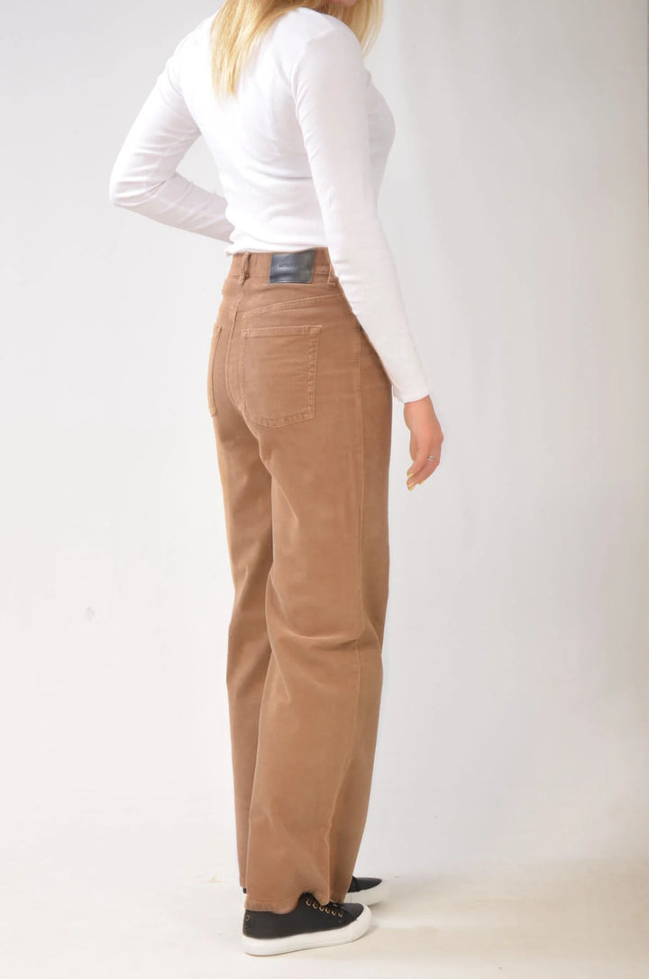 M&S Autograph High Waisted Flare Corduroy Trousers