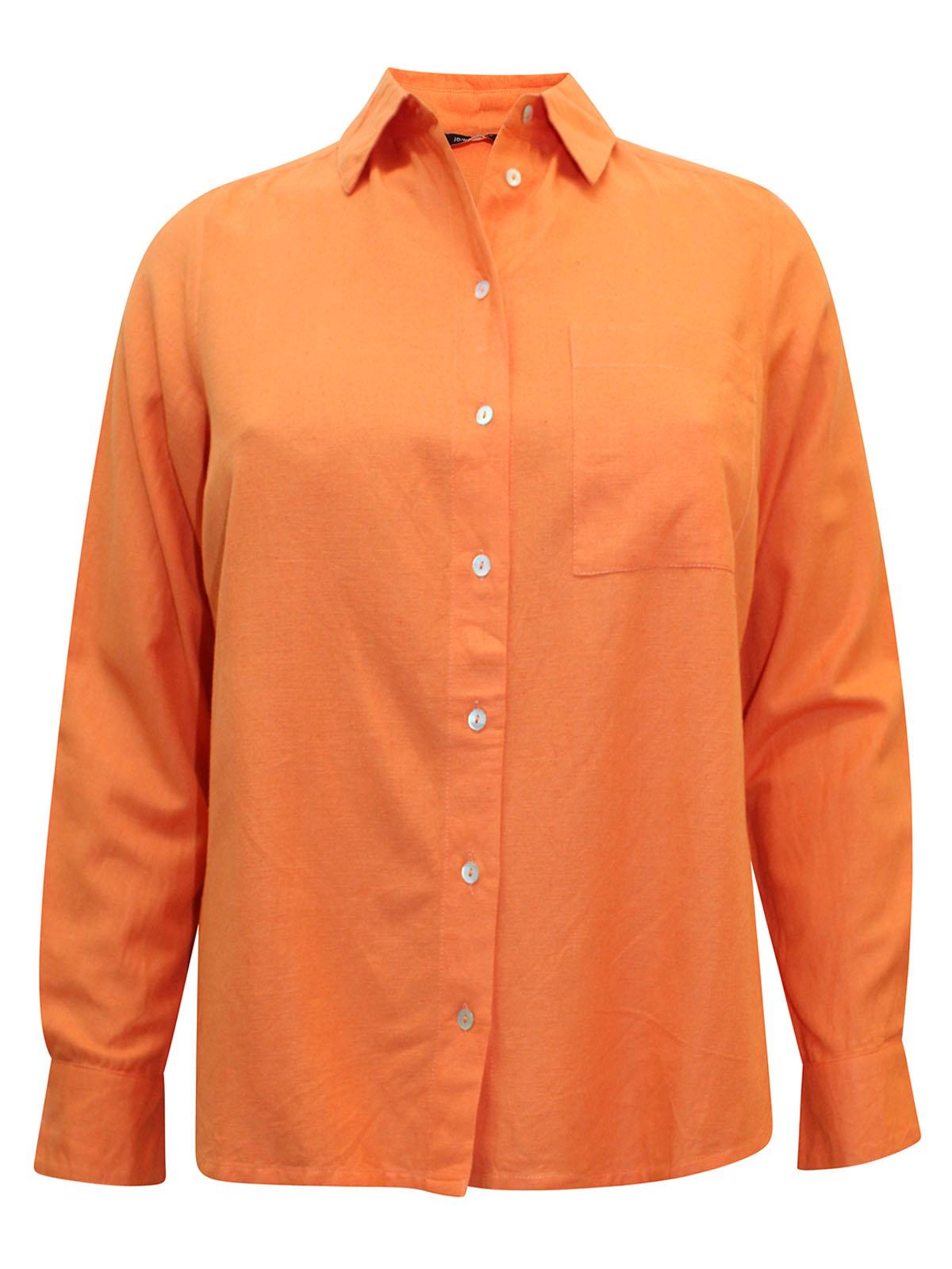 Plain Linen Long Sleeve Shirt