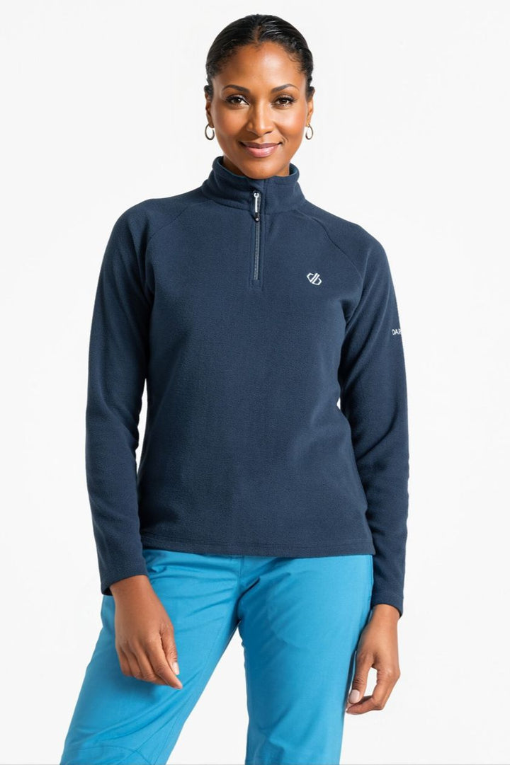 Zip Neck Fleece Top