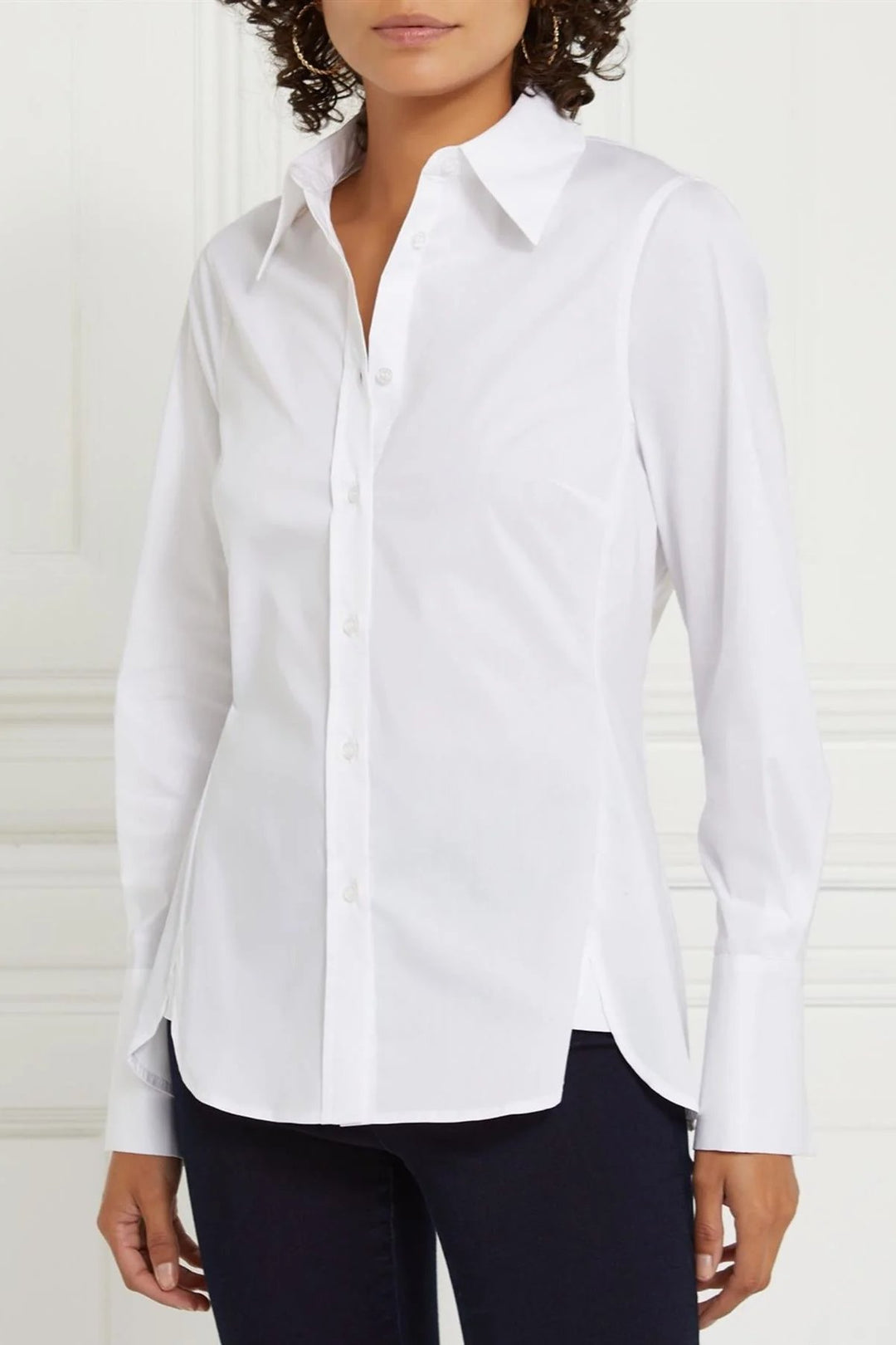 Deep Cuff Tailored Cotton Shirt