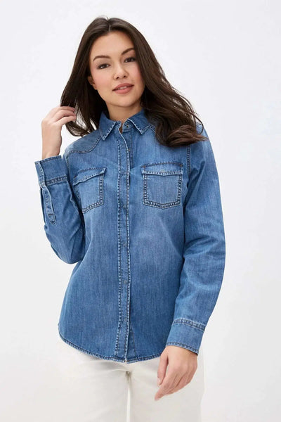 Benetton Wash Vintage Denim Shirt – Secret Label