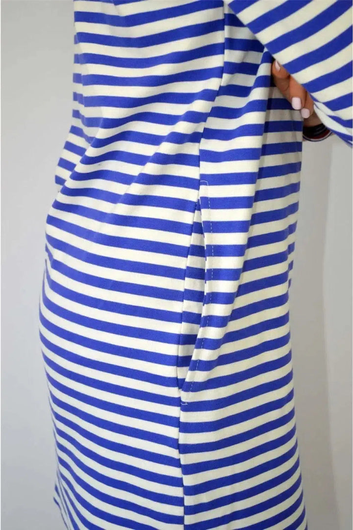 Urban Outfitters Breton Striped A-Line Dress