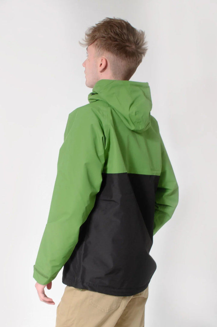 Broken Standard Waterproof Hooded Windbreaker Jacket