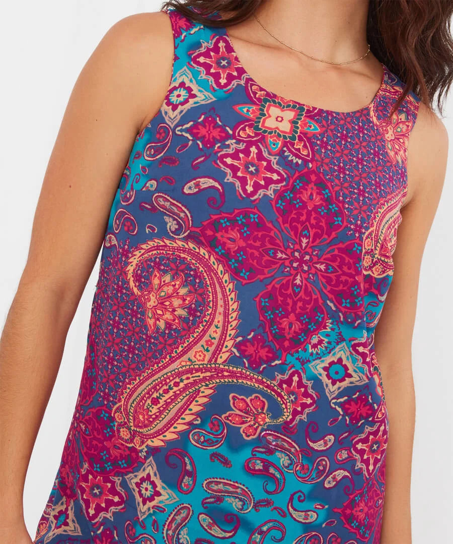 Joe Browns Reversible Vibrant Paisley Print Tunic