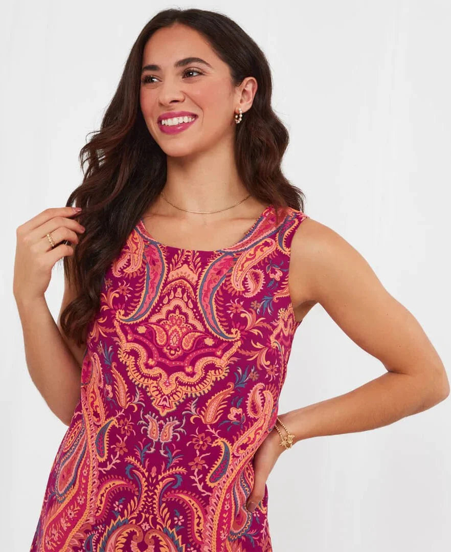 Joe Browns Reversible Vibrant Paisley Print Tunic