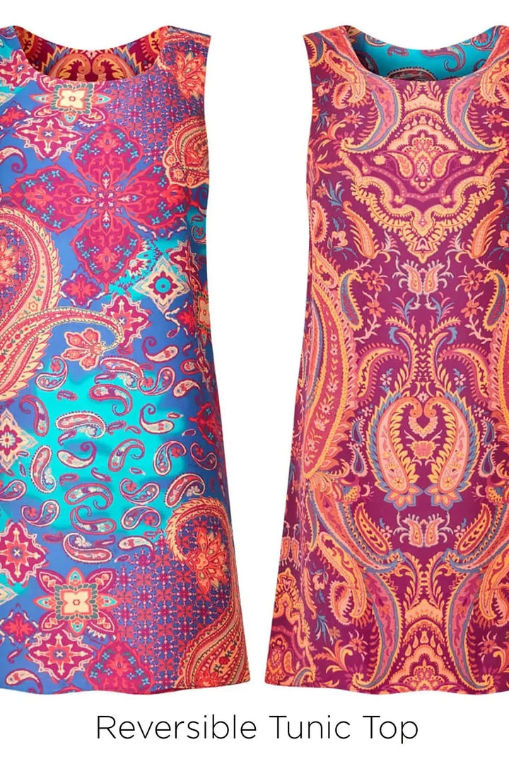 Joe Browns Reversible Vibrant Paisley Print Tunic