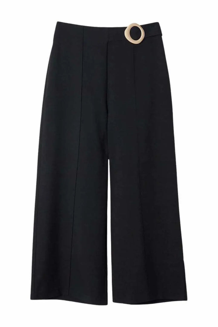 Warehouse Buckle Wide Leg Culottes