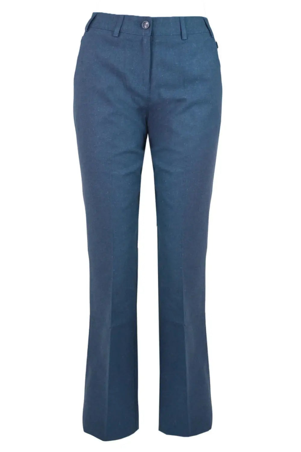 Orsay Button Side Linen Blend Trousers