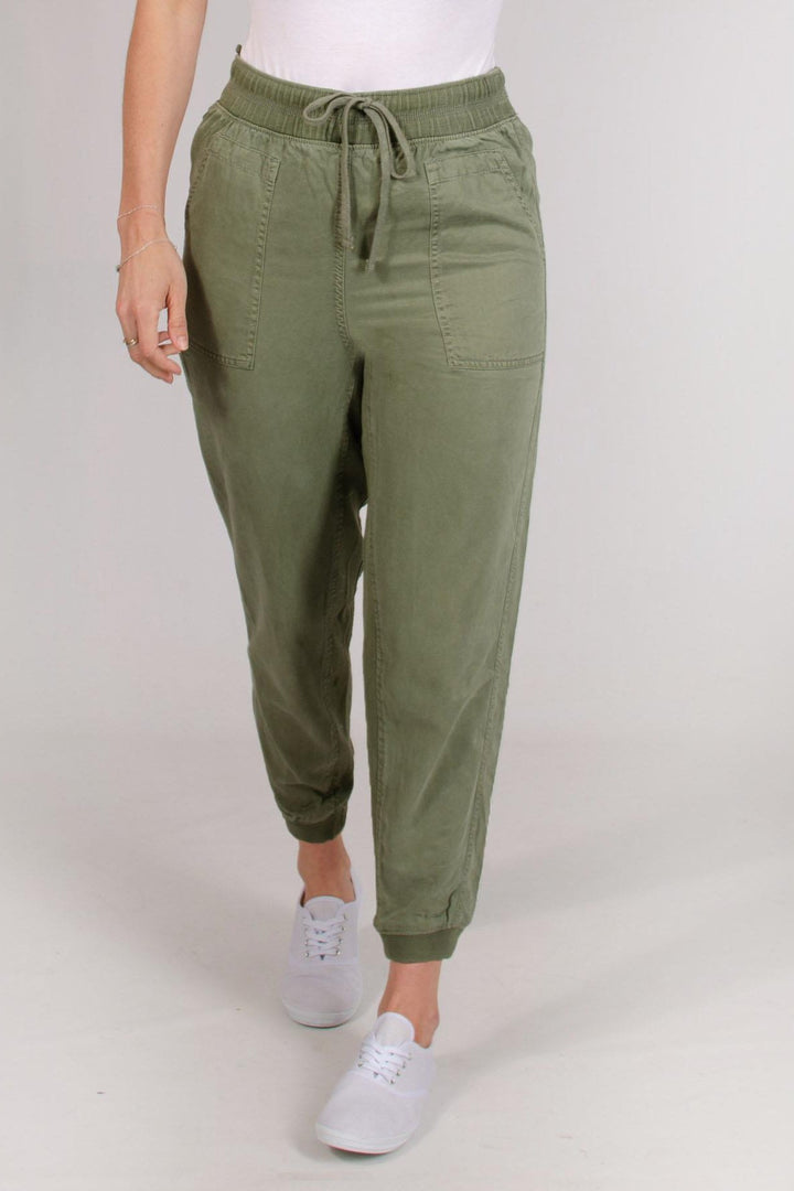 Tencel Ankle Cuff Joggers