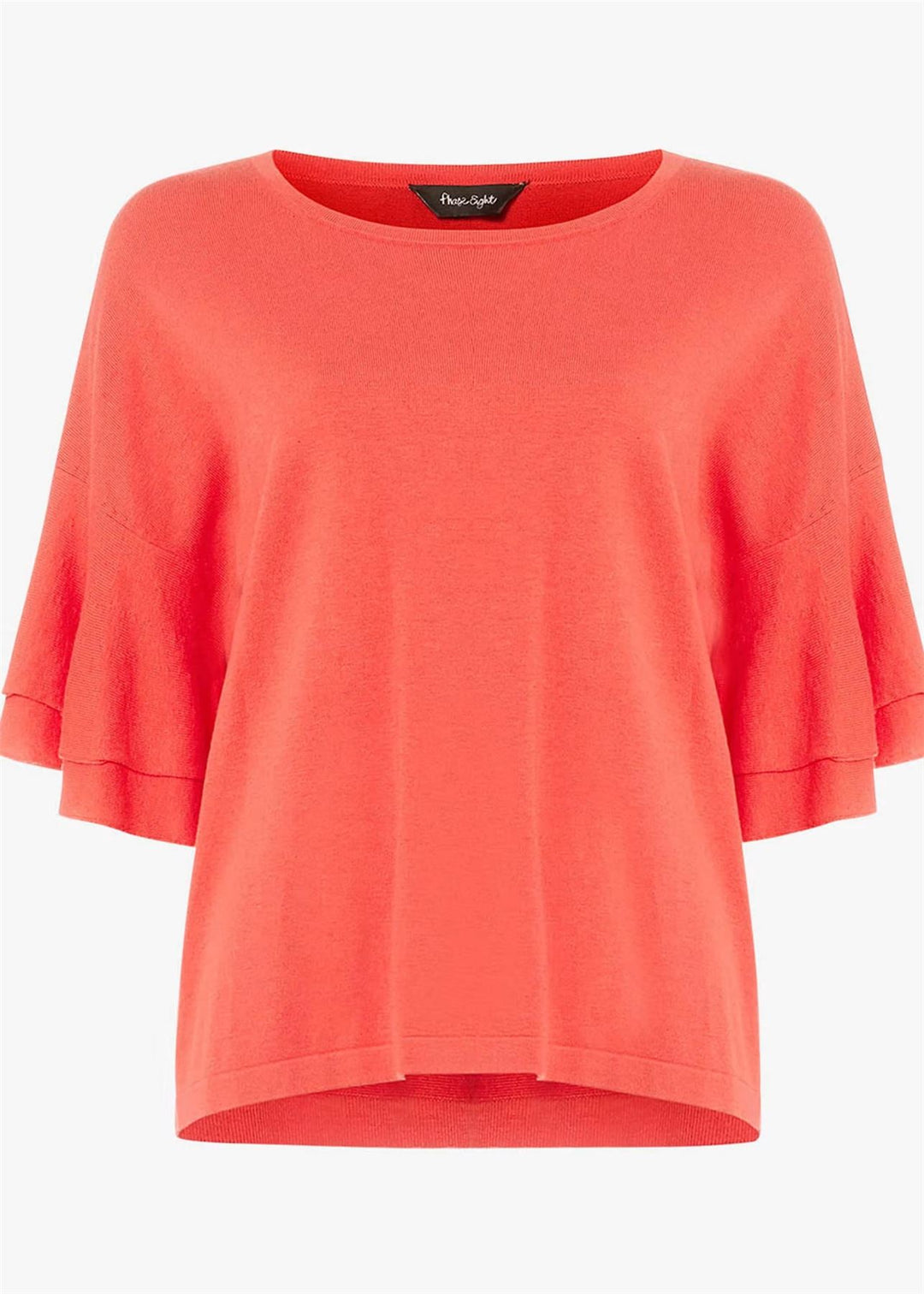 Frill Sleeve Knit Top