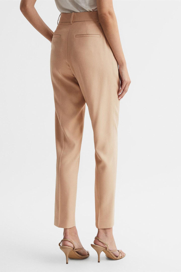 'Ember' Slim Fit High Rise Trousers