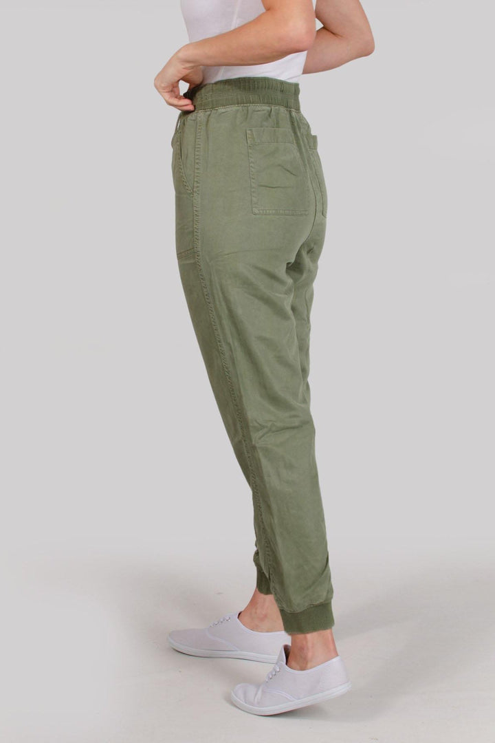 Tencel Ankle Cuff Joggers