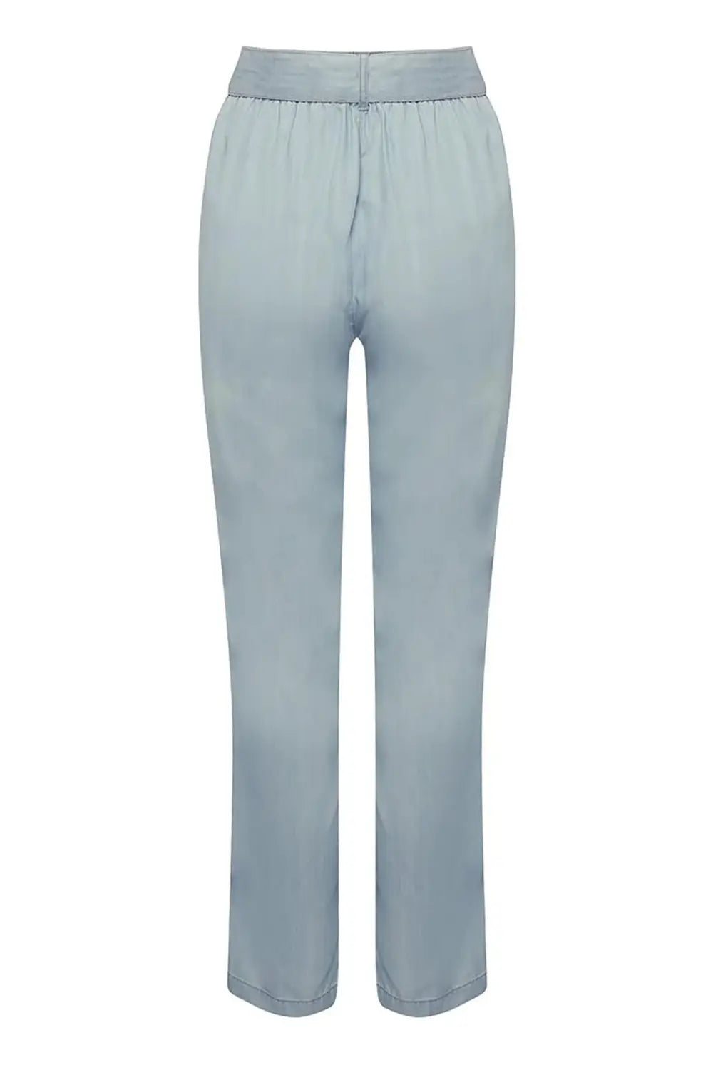 M&Co Chambray Relaxed Taper Trousers