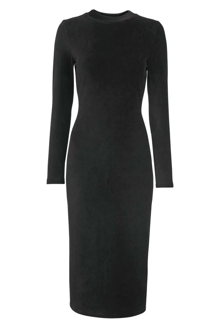 Whistles Cord Velvet Jersey Dress