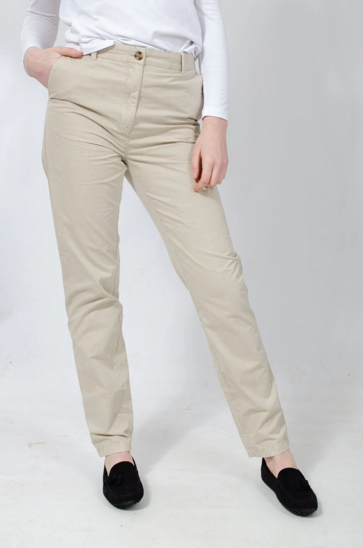 M&S Cotton Casual Chino Trousers