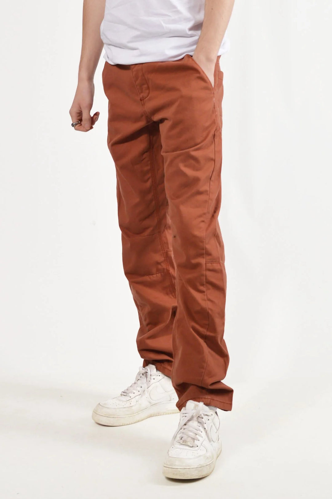 Crafted Twist Leg Chino Jeans