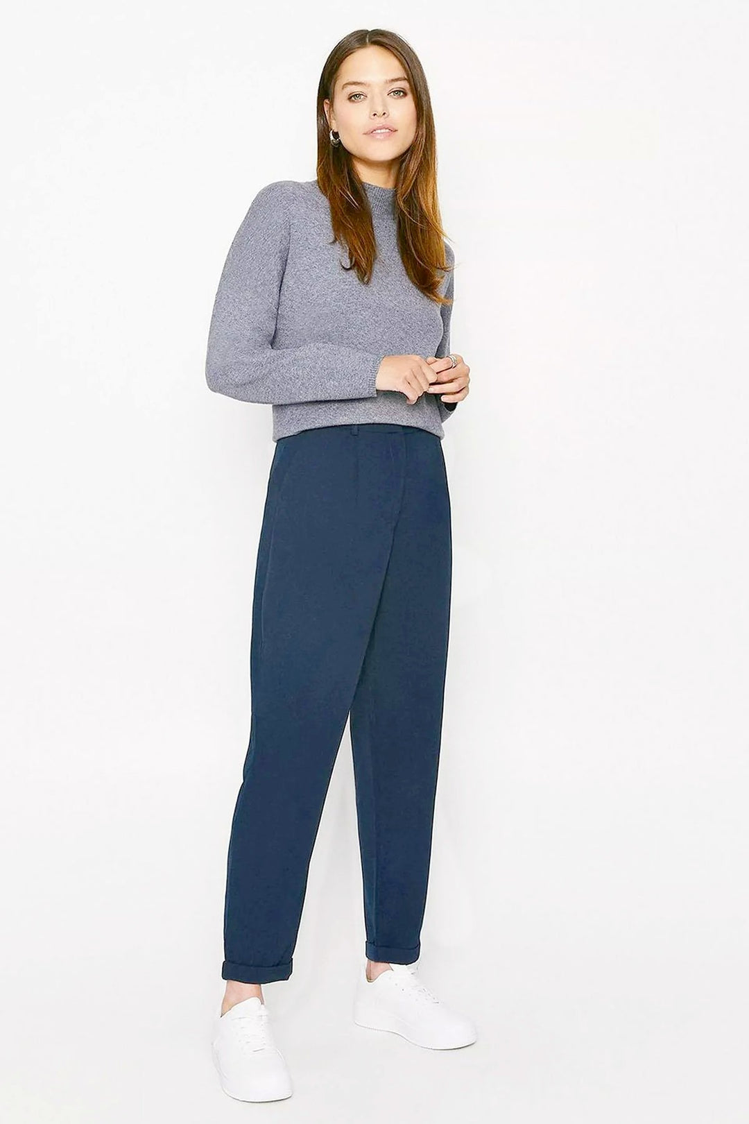 Taper Ankle Grazer Trousers