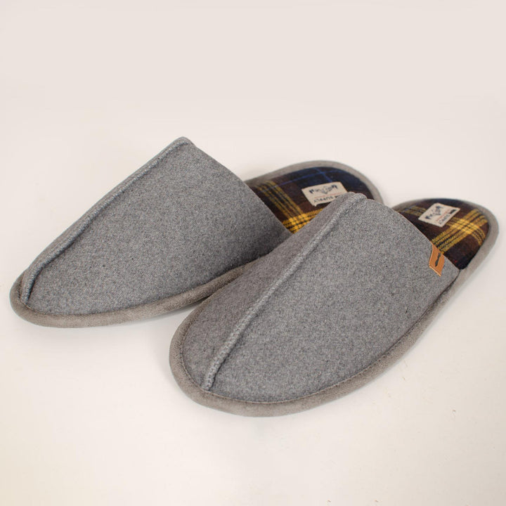 Mens Mules Memory Foam Slippers