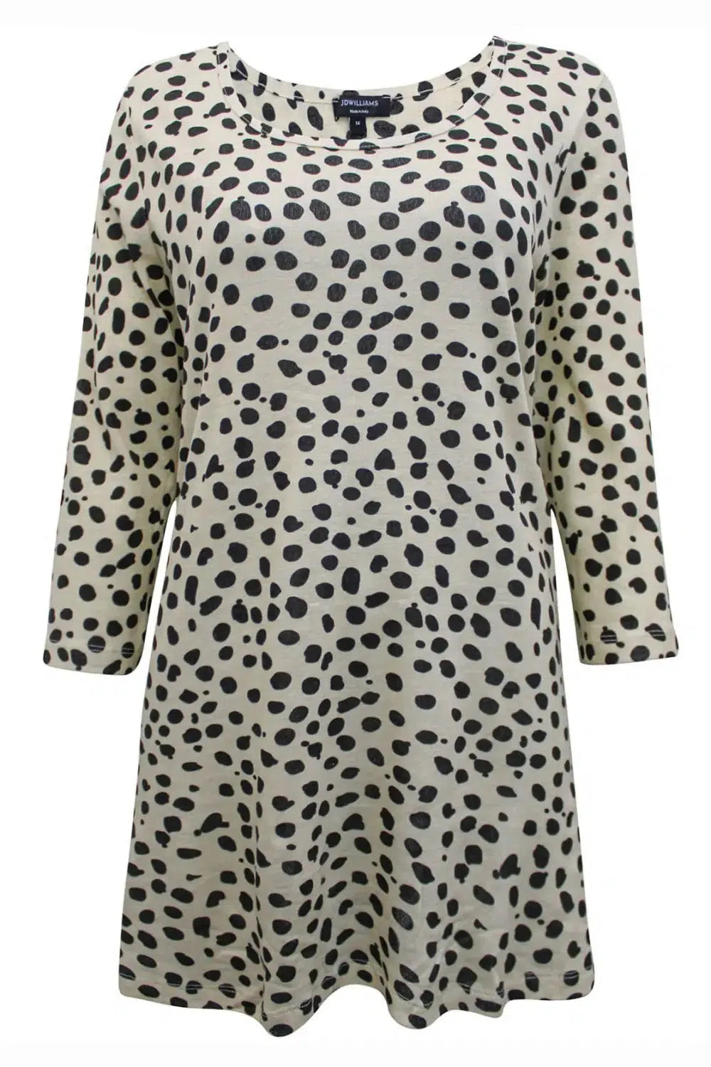 JD Williams Dalmation Print Tunic Top