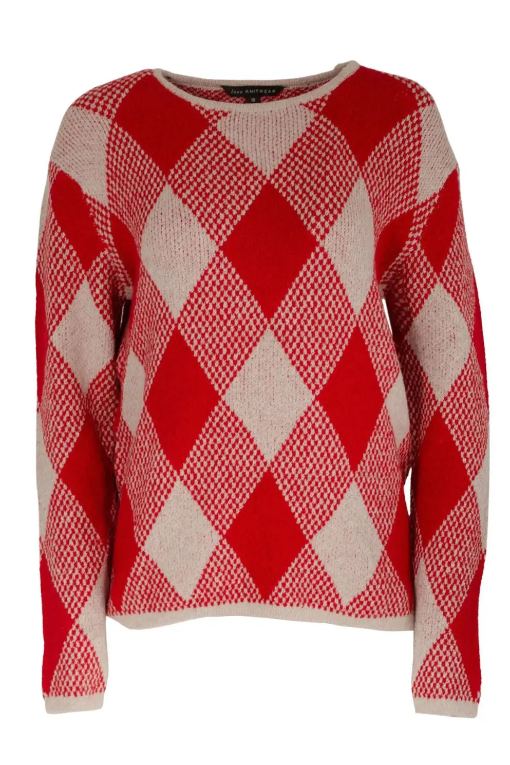 Bon Marche Diamond Knit Jumper