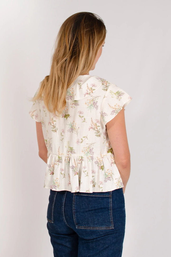 Dorothy Perkins Floral Peplum Blouse