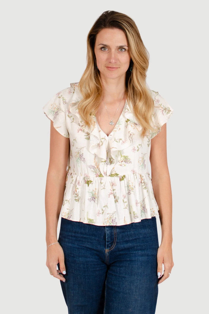 Dorothy Perkins Floral Peplum Blouse