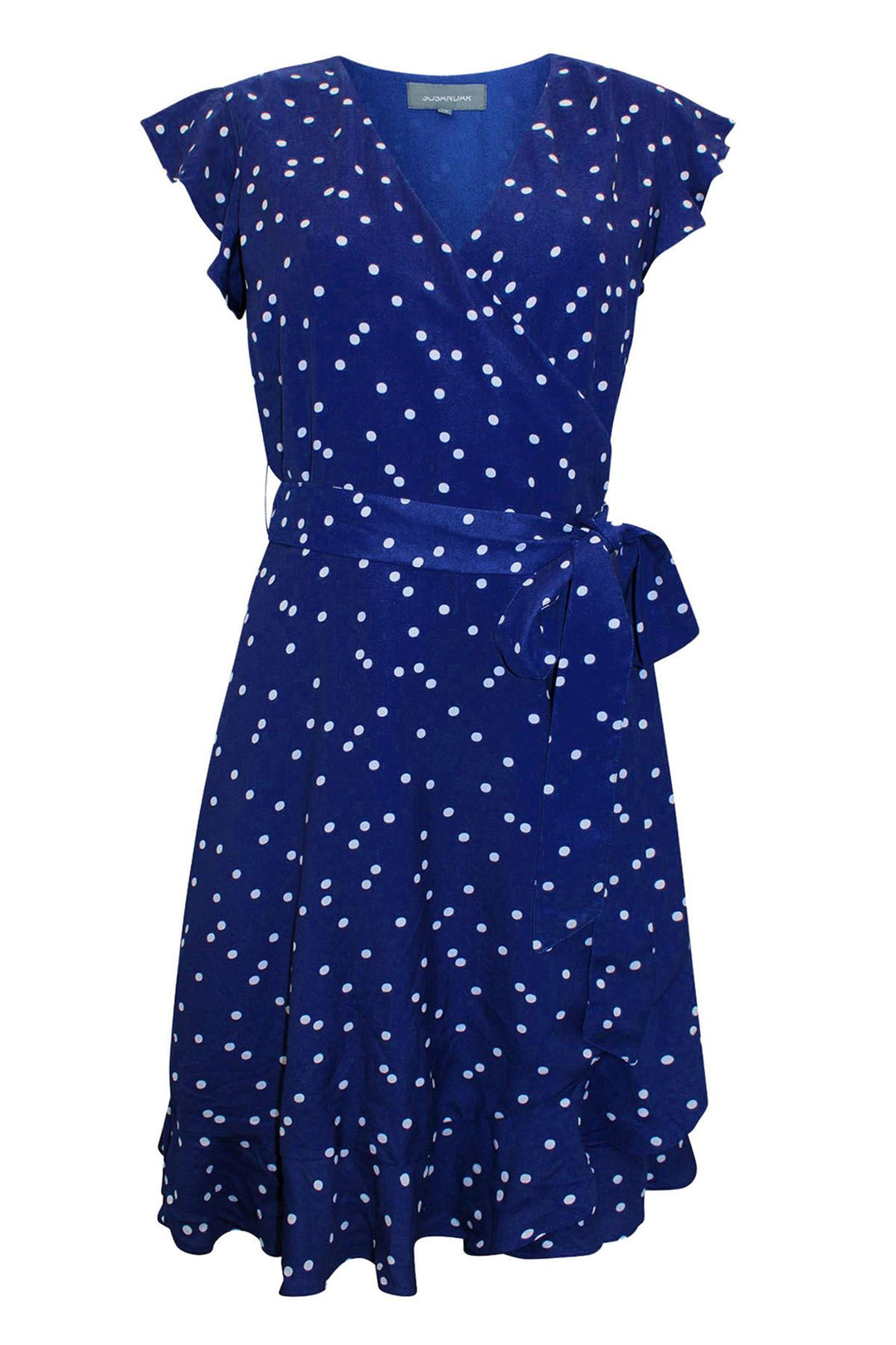 Spotted Wrap Dress