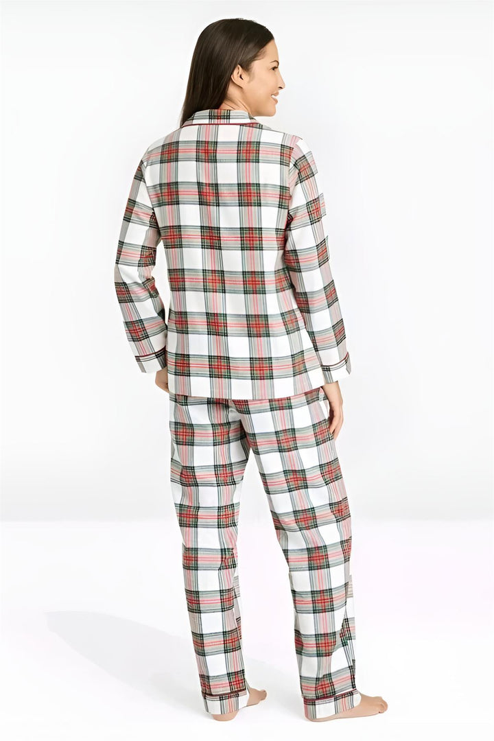 Cotton Tartan Check Pyjama Set