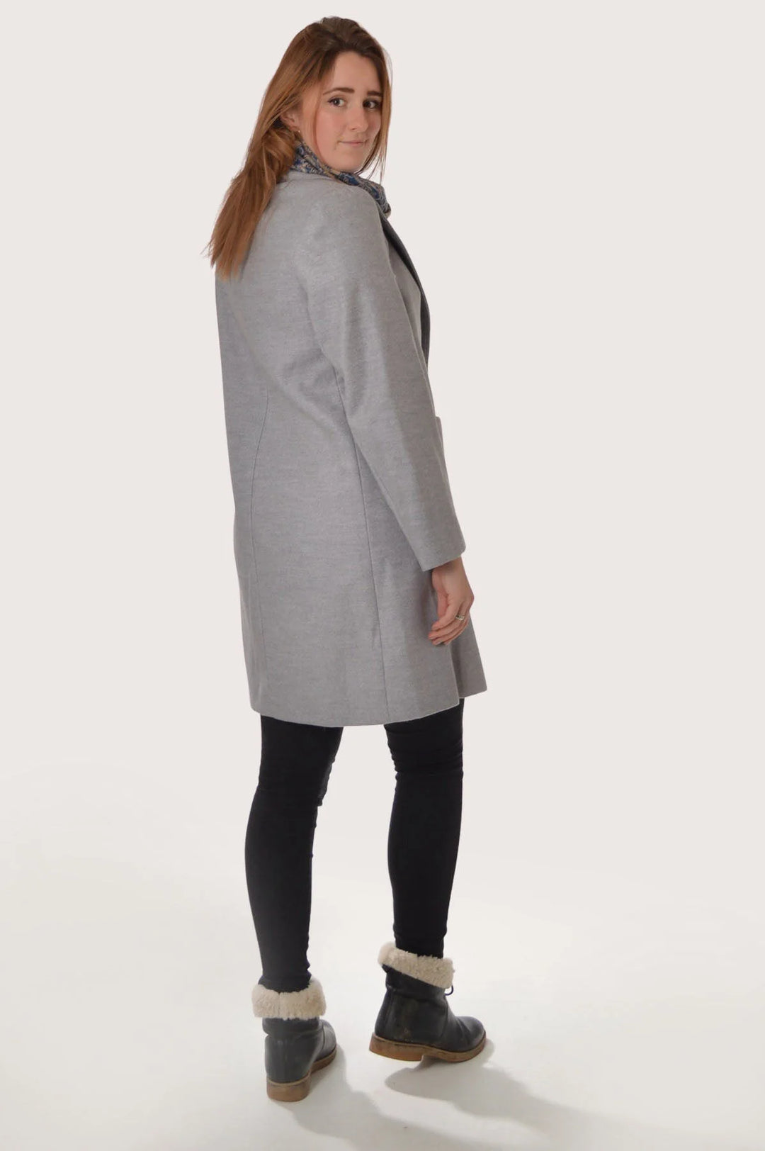 Evans grey coat best sale