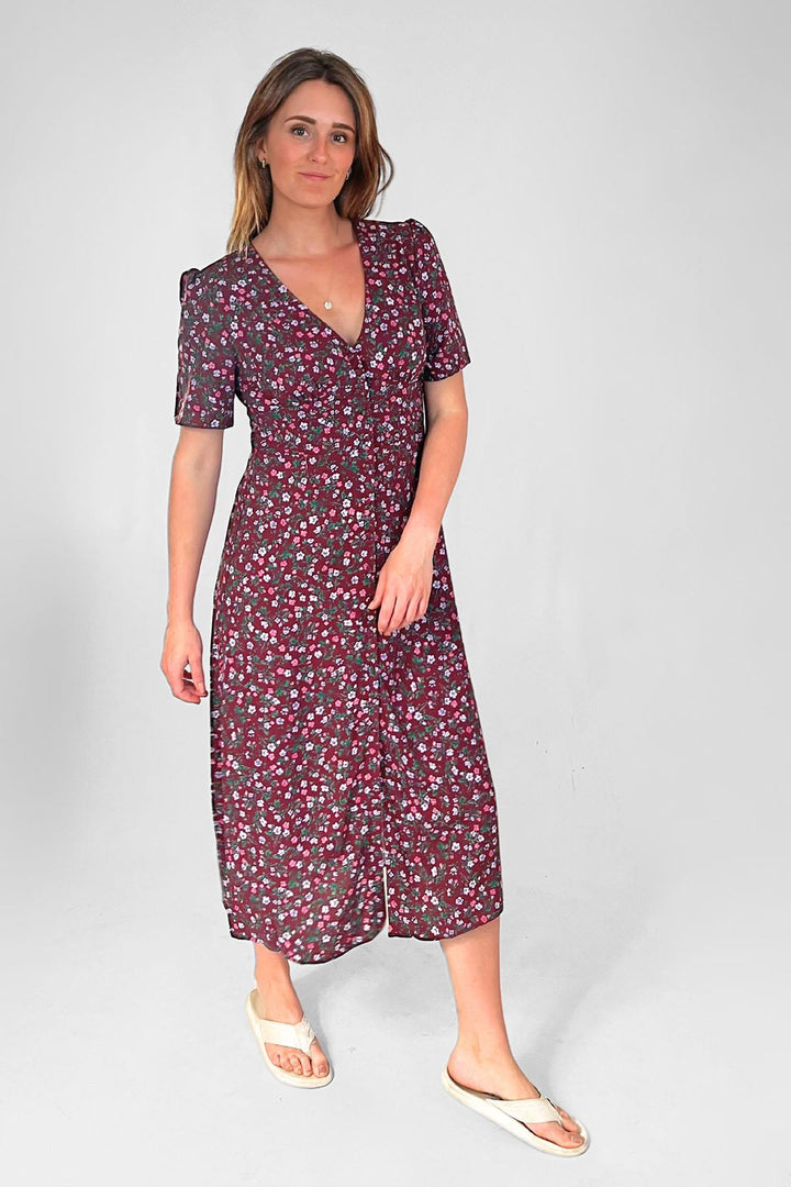 Ditsy Floral Midi Dress