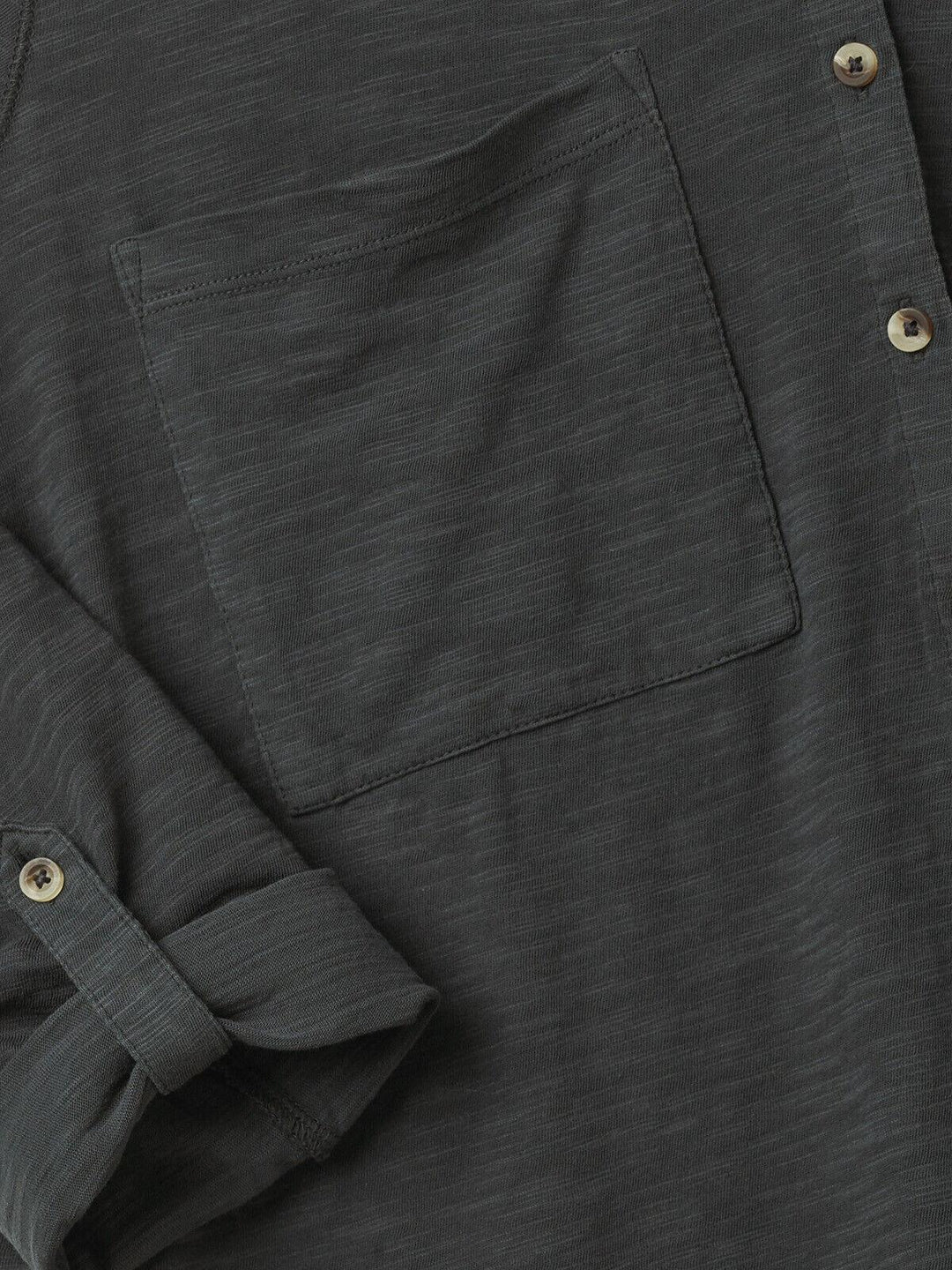 Round Neck Jersey Pocket Shirt