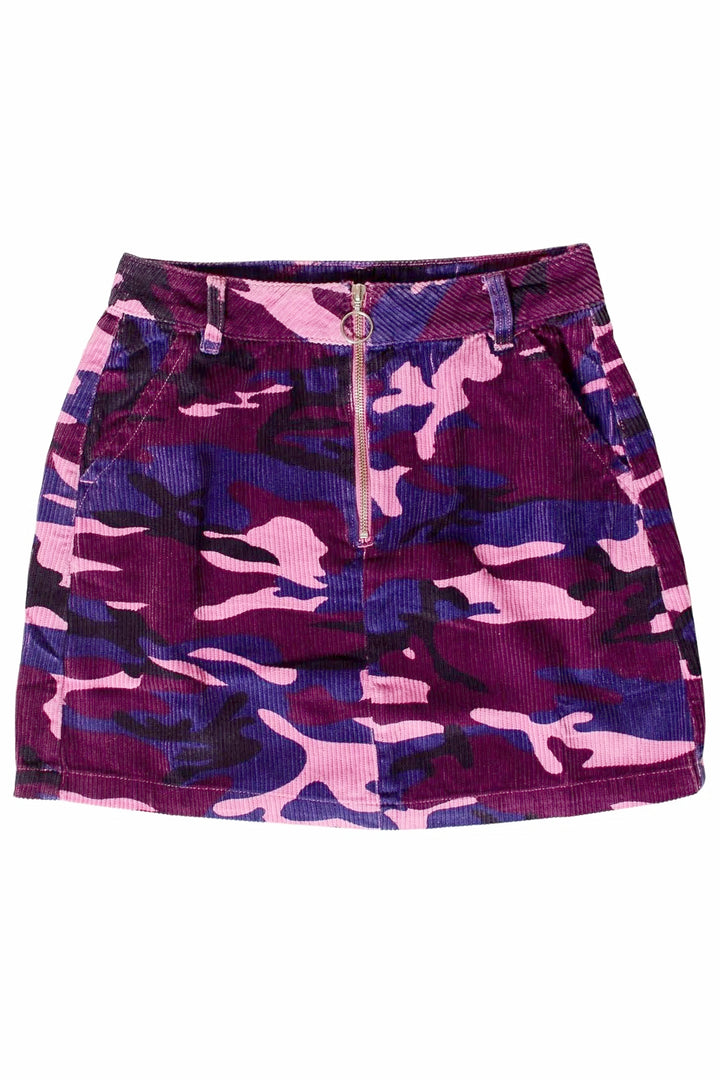 Camouflage Mini Skirt