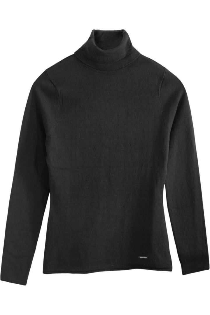 Roll Neck Fitted Jumper