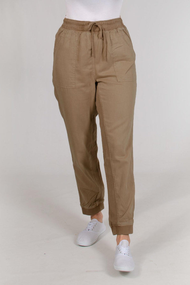 Tencel Ankle Cuff Joggers