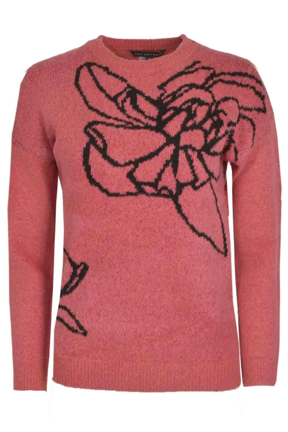 Bon Marche Floral Art Crew Neck Jumper