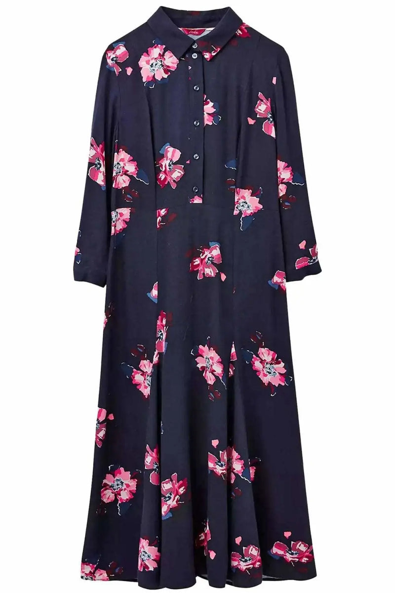 Joules Floral Button Down Dress