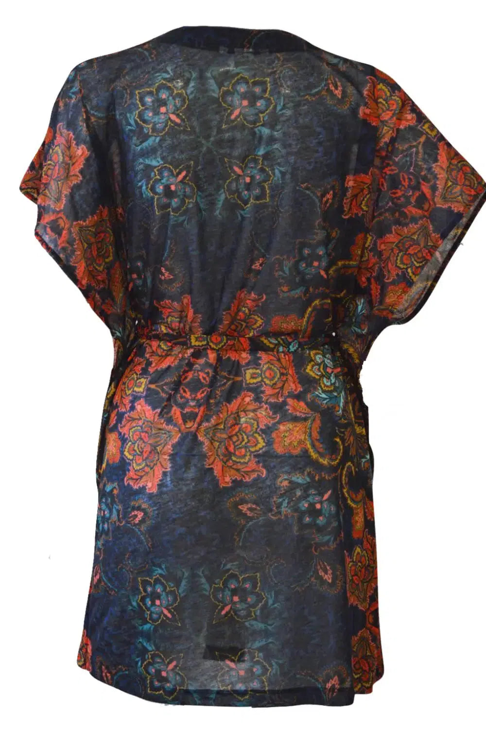 H&M Floral Kaftan Beach Cover Top