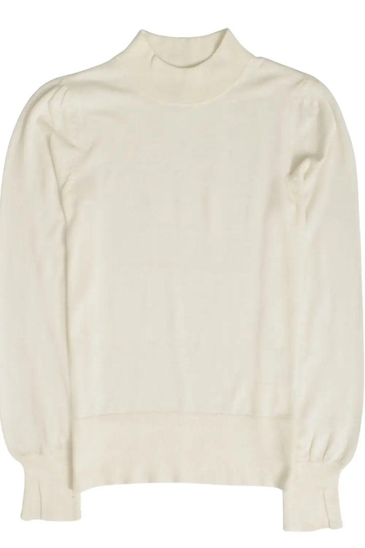 River Island High Neck Puff Sleeve Jumper