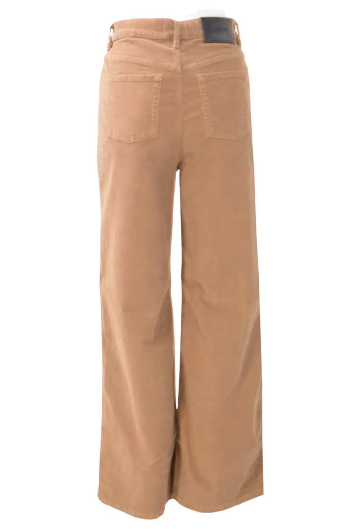 M&S Autograph High Waisted Flare Corduroy Trousers