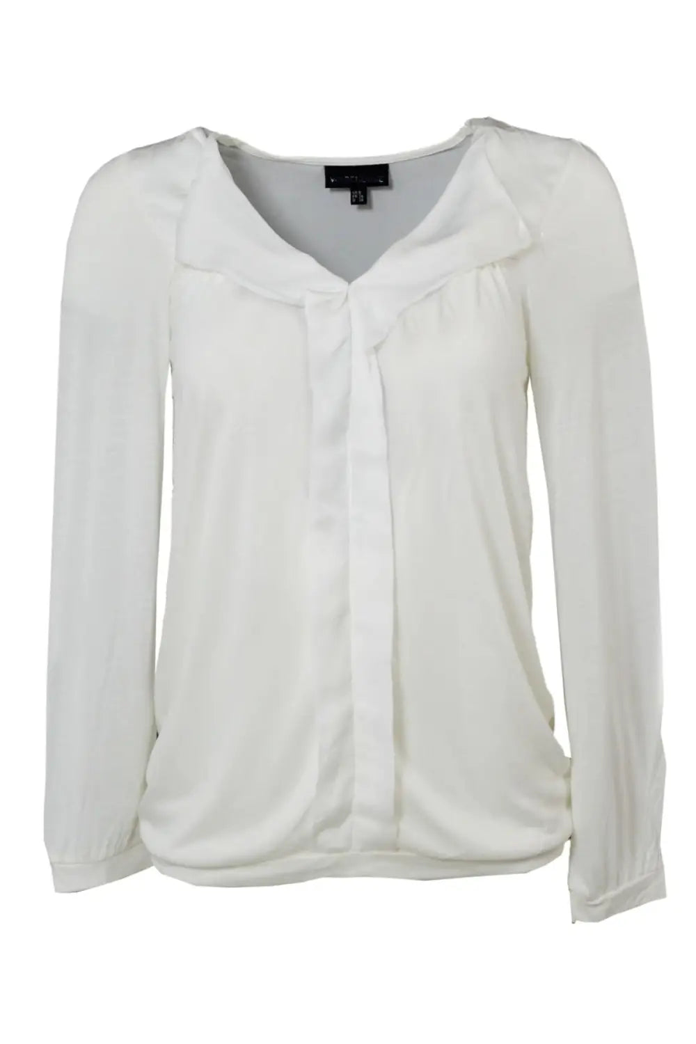 Warehouse Ivory Satin Jersey Blouse