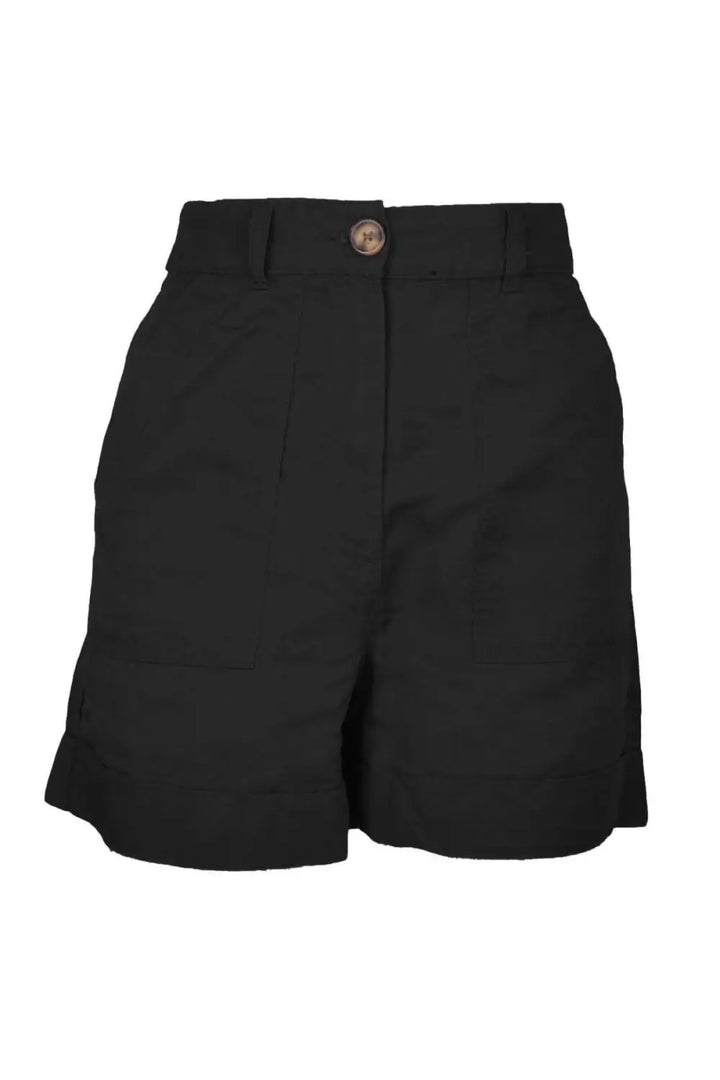 M&S Linen Blend Turn-up Shorts