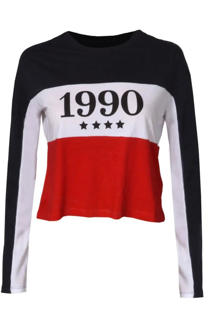 H&M Long Sleeve Crop Top