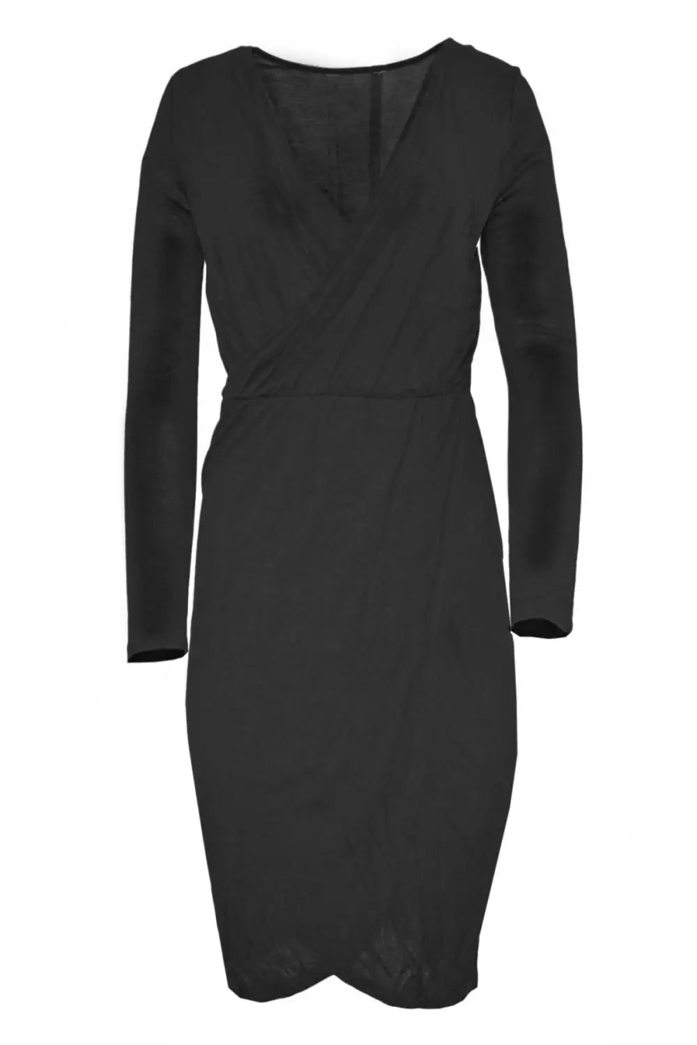 Secret Label Long Sleeve Jersey Wrap Dress