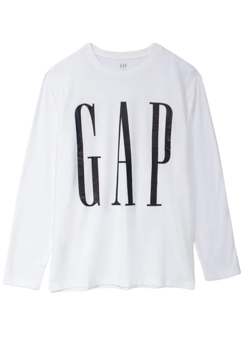 Gap Long Sleeve T-Shirt Logo Front