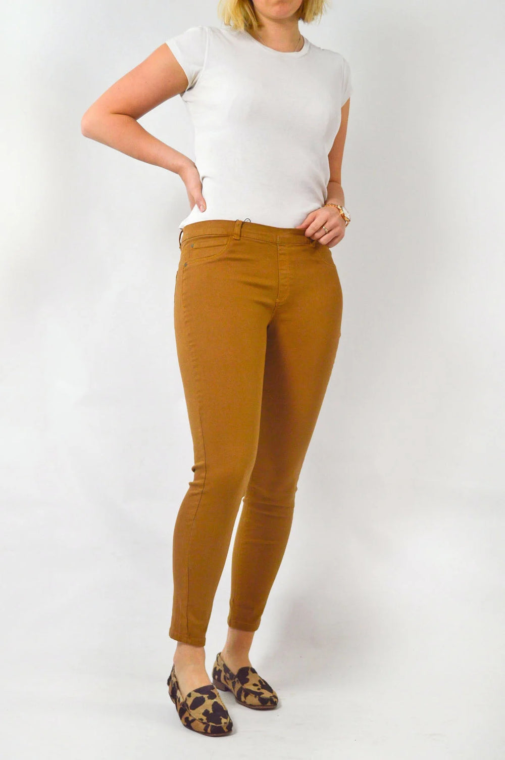 Mango Low Rise Jeggings