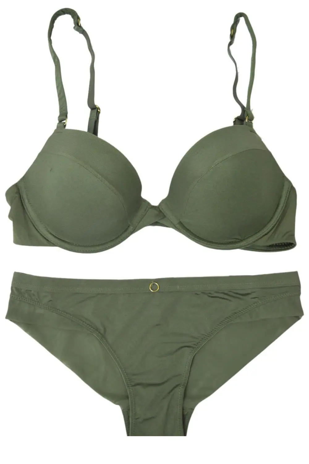 C&A Mesh Trim Lingerie Bra Khaki / 32A