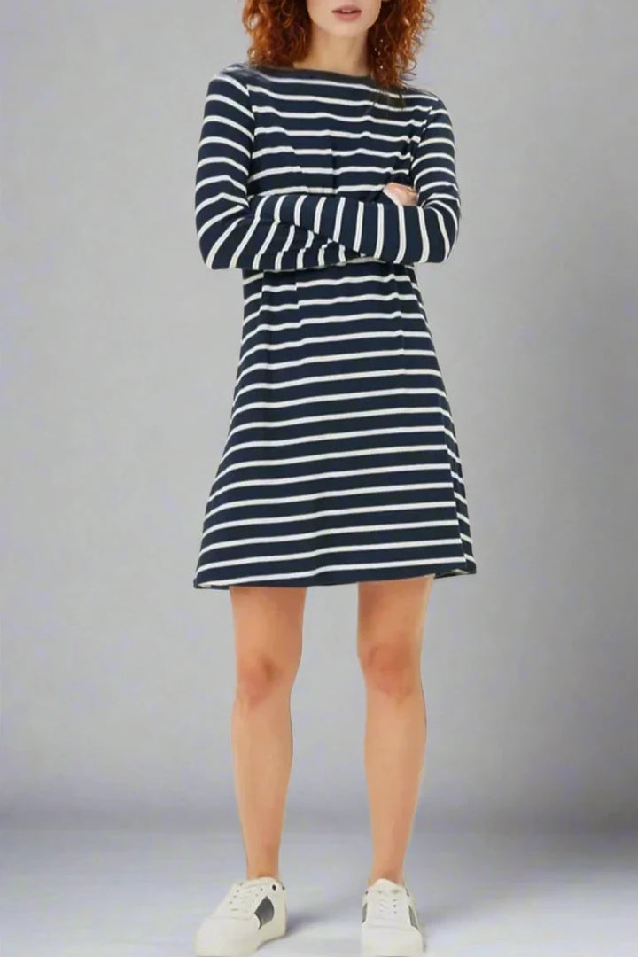 M&S Nautical Striped Jersey Dress