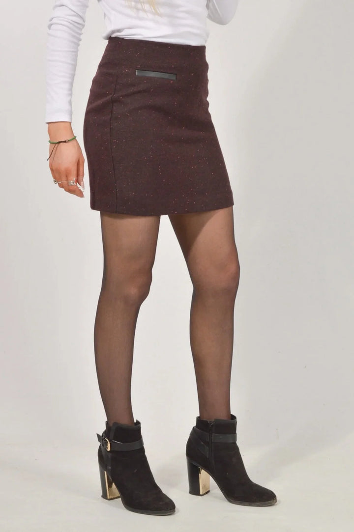 Oasis Tweed Mini Skirt